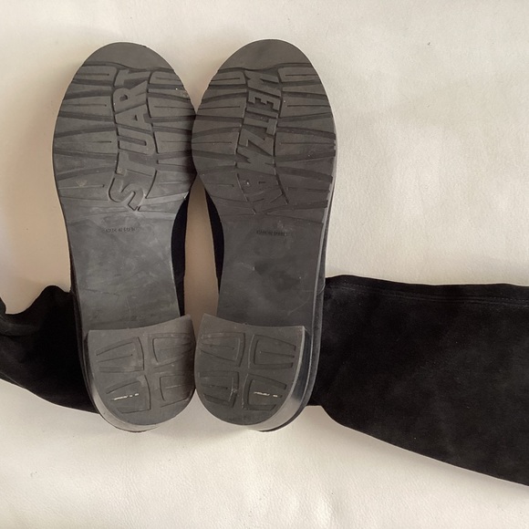 Stuart Weitzman Midland Suede Over-The-Knee Lace-Up Boots SZ 6/36 - Picture 8 of 10